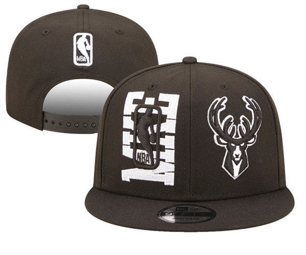 Milwaukee Bucks Stitched Snapback Hats 0021
